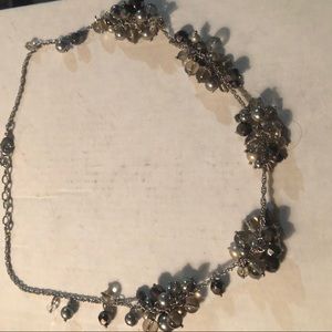 Vintage Bead Cluster Choker 16”